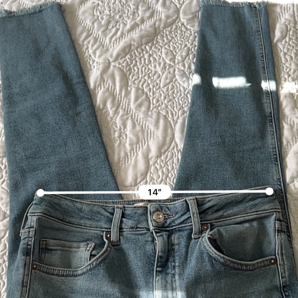 Free People We The Free Raw High Rise Jegging in Sierra 30 by Free People - Picture 8 of 9
